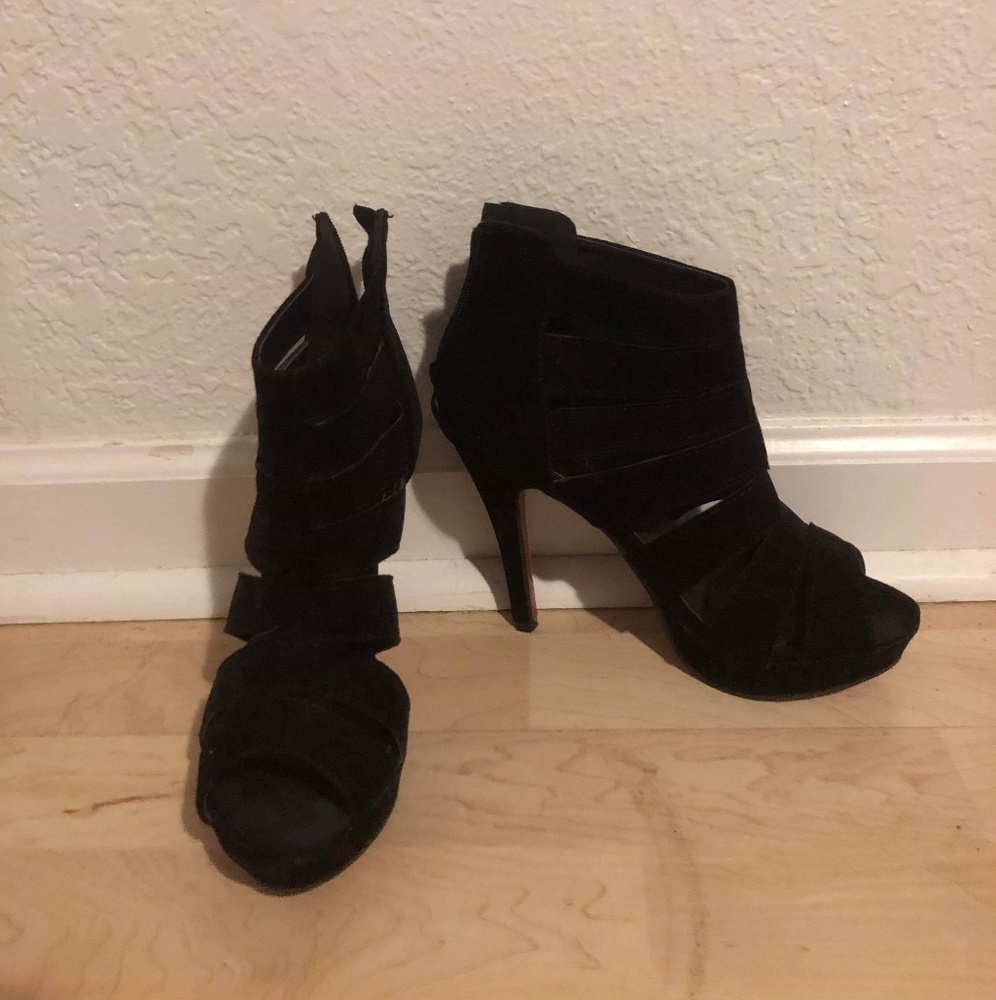 Black high heels